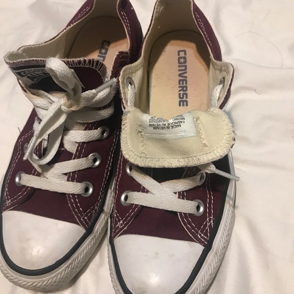 Convers all star burgundy - Picture 2 of 8